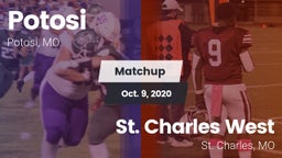 Matchup: Potosi  vs. St. Charles West  2020