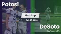 Matchup: Potosi  vs. DeSoto  2020