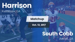Matchup: Harrison  vs. South Cobb  2017