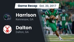 Recap: Harrison  vs. Dalton  2017