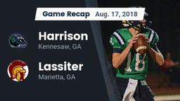 Recap: Harrison  vs. Lassiter  2018