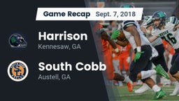 Recap: Harrison  vs. South Cobb  2018