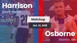 Matchup: Harrison  vs. Osborne  2018