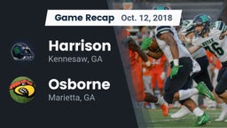 Recap: Harrison  vs. Osborne  2018