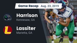 Recap: Harrison  vs. Lassiter  2019