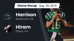 Recap: Harrison  vs. Hiram  2019