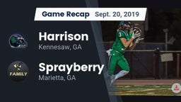 Recap: Harrison  vs. Sprayberry  2019