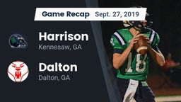 Recap: Harrison  vs. Dalton  2019