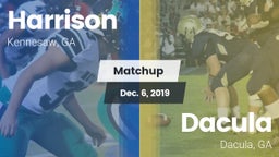 Matchup: Harrison  vs. Dacula  2019