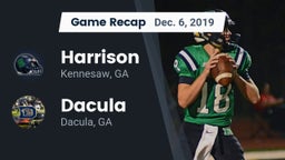 Recap: Harrison  vs. Dacula  2019