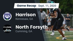 Recap: Harrison  vs. North Forsyth  2020