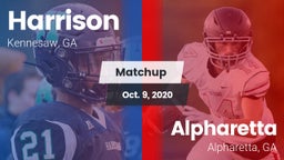 Matchup: Harrison  vs. Alpharetta  2020
