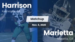 Matchup: Harrison  vs. Marietta  2020