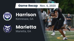 Recap: Harrison  vs. Marietta  2020