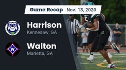 Recap: Harrison  vs. Walton  2020
