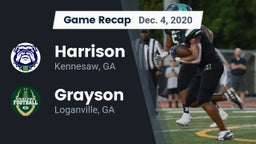 Recap: Harrison  vs. Grayson  2020