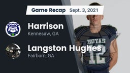Recap: Harrison  vs. Langston Hughes  2021