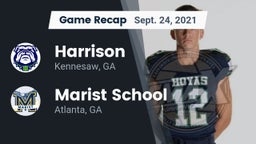 Recap: Harrison  vs. Marist School 2021
