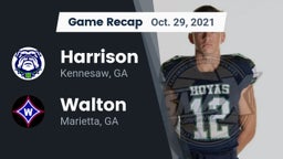 Recap: Harrison  vs. Walton  2021