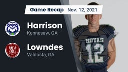 Recap: Harrison  vs. Lowndes  2021