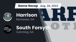 Recap: Harrison  vs. South Forsyth  2022