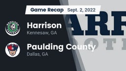 Recap: Harrison  vs. Paulding County  2022