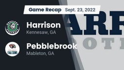 Recap: Harrison  vs. Pebblebrook  2022
