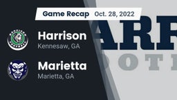 Recap: Harrison  vs. Marietta  2022