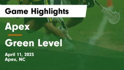 Apex  vs Green Level  Game Highlights - April 11, 2023