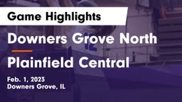 Downers Grove North  vs Plainfield Central  Game Highlights - Feb. 1, 2023