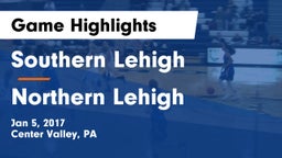 Southern Lehigh  vs Northern Lehigh Game Highlights - Jan 5, 2017