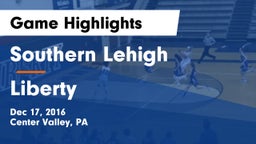 Southern Lehigh  vs Liberty  Game Highlights - Dec 17, 2016