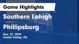 Southern Lehigh  vs Phillipsburg Game Highlights - Dec. 27, 2018