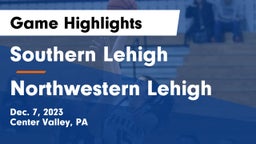 Southern Lehigh  vs Northwestern Lehigh  Game Highlights - Dec. 7, 2023