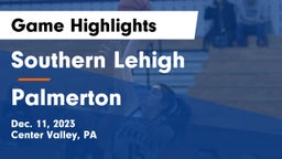 Southern Lehigh  vs Palmerton  Game Highlights - Dec. 11, 2023
