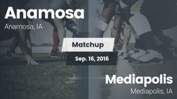 Matchup: Anamosa  vs. Mediapolis  2016