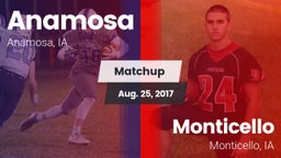 Matchup: Anamosa  vs. Monticello  2017