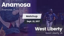 Matchup: Anamosa  vs. West Liberty  2017
