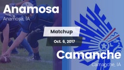 Matchup: Anamosa  vs. Camanche  2017