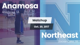 Matchup: Anamosa  vs. Northeast  2017