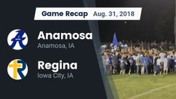 Recap: Anamosa  vs. Regina  2018
