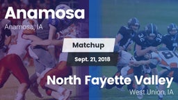 Matchup: Anamosa  vs. North Fayette Valley 2018
