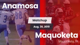 Matchup: Anamosa  vs. Maquoketa  2019