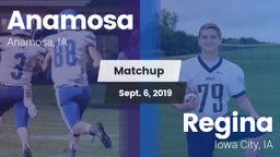 Matchup: Anamosa  vs. Regina  2019