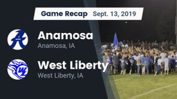 Recap: Anamosa  vs. West Liberty  2019