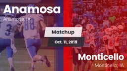 Matchup: Anamosa  vs. Monticello  2019