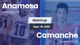 Matchup: Anamosa  vs. Camanche  2020