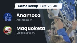 Recap: Anamosa  vs. Maquoketa  2020