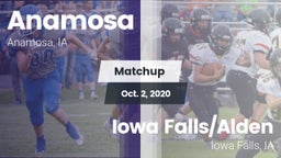 Matchup: Anamosa  vs. Iowa Falls/Alden  2020