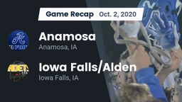 Recap: Anamosa  vs. Iowa Falls/Alden  2020
